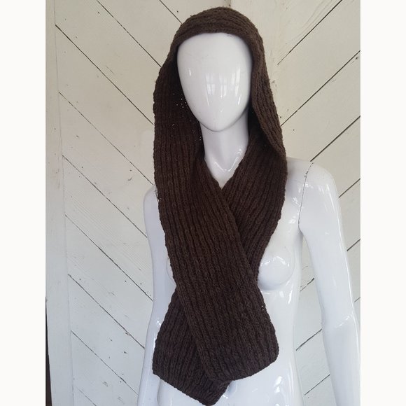 World Finds Fair Trade, Handmade Hood Scarf Combo - Picture 1 of 6